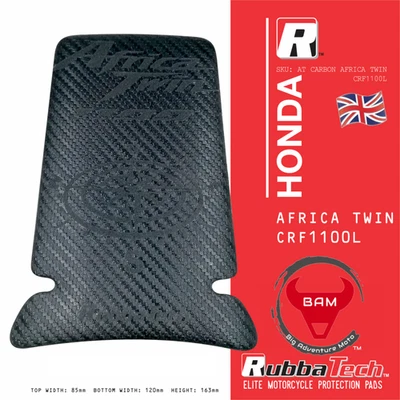 RubbaTech Honda Africa Twin cuscinetto serbatoio gomma - serbatoio piccolo - pacchetto valore