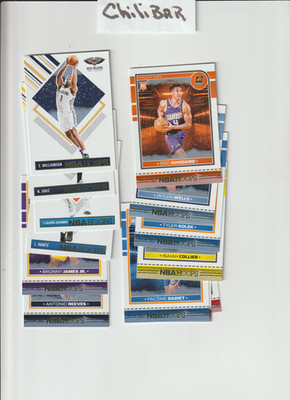 2024-25 NBA HOOPS Basketball Base #1-300 Winter - You Pick Card