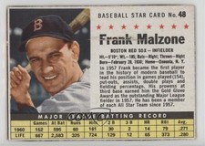 1961 Post Frank Malzone (Hand Cut) #48 0nr3