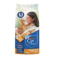 Purina Cat Chow Complete Chicken Flavor Dry Cat Food 6.3 lbs