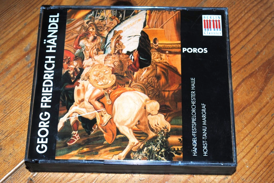 Händel: Poros - Margraf - Leib Fischer - Berlin Classics 3 CDs