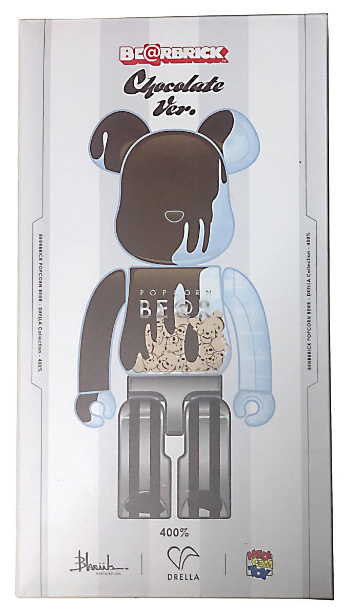 その他 MEDICOM TOY - BE@RBRICK POPCORN BE@R Chocolate Ver BE