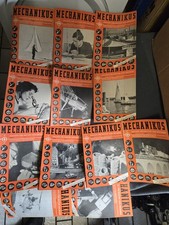 12x Mechanikus Modellbau Magazin von 1954 