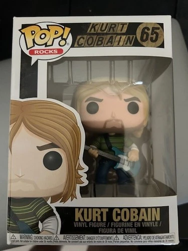 Kurt Cobain Funko Pop! Rocks #65 Nirvana RARE