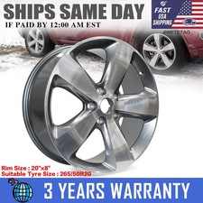 New 20 X 8 Alloy Replacement Wheel For Jeep Grand Cherokee 2010-2023 Rim 9137