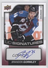 2015-16 Upper Deck UD Signatures Brandon Gormley #UDS-BG Auto 0o0