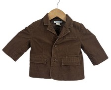 Janie Jack Brown Corduroy Blazer 6-12m