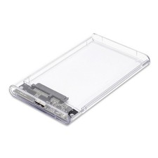 ��l��gant Bo?tier de Disque Dur Transparent Compatible avec 2 5 Pouces pour SSD