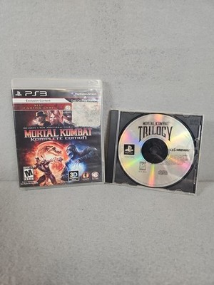 Mortal Kombat -- Komplete Edition Sony PS3 And Mortal Kombat Trilogy PS1