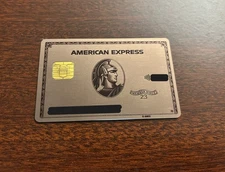 New LIMITED American Express ROSE GOLD Metal Card. Cancelled. Collectible!