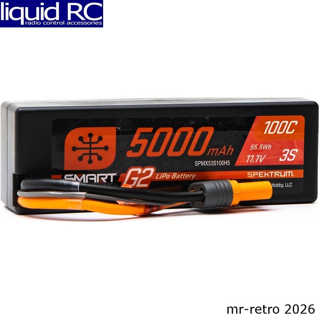 Spektrum Smart 5000 mAh 3S 100C Hardcase