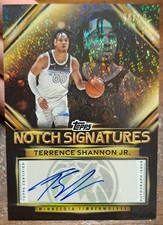 2025-26 Topps - Topps Notch Signatures Terrence Shannon Jr. #TNS-TS Black /10