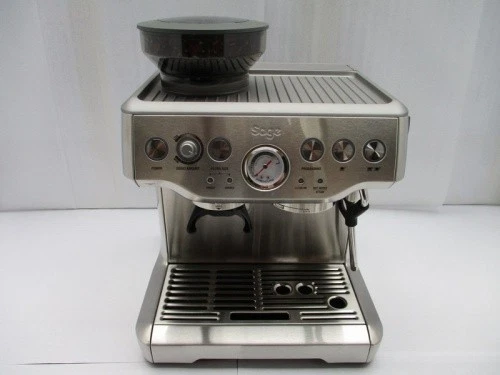 SAGE Barista Express Acciaio Inox BES875 ! UK Spina - Usato - come Nuovo - Immagine 2 di 4