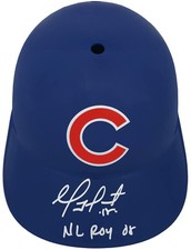 Geovany Soto Signed Cubs Replica Souvenir Batting Helmet w/NL ROY 08 - (SS COA)