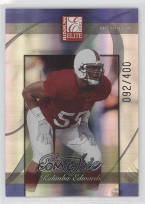 2002 Donruss Elite Rookie 92/400 Kalimba Edwards #171 Rookie RC 0o9