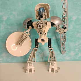 Lego Bionicle Toa Kopaka Nuva 8571 - No Manual - Missing 2 Parts
