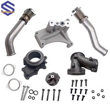 Fit 99.5-03 Ford 7.3l Turbo Pedestal Non-ebp Valve Upgraded 55 Wheel Up Pipes