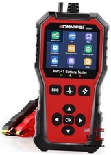 KW341 Car Battery Tester 6V 12V 24V Automotive Battery Load Tester Digital