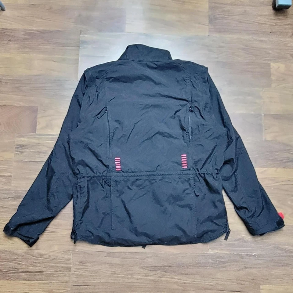 Panther by Fox Racing, black and red biker jacket Size Large - Image 2 of 4