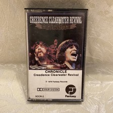 Creedence Clearwater Revival Chronicle Cassette 1976 Fantasy Records Great Hits