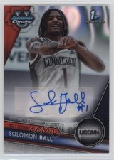 2023-24 Bowman U Chrome Prospect Lava Refractor /199 Solo Ball Solomon Auto b9u