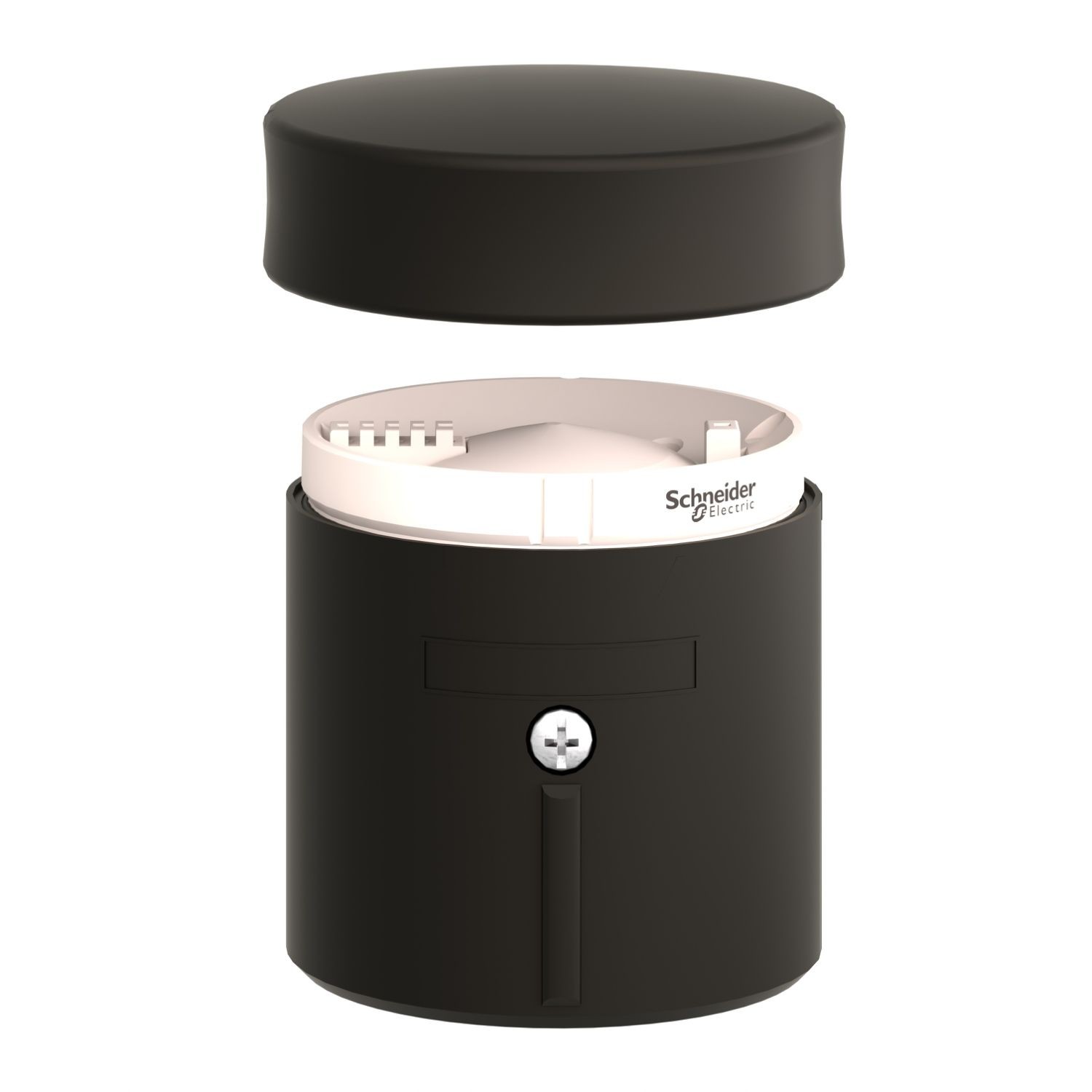 Embase Schneider XVBC21 fixation robuste pour colonne lumineuse Harmony Xvb