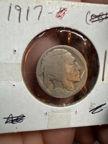 1917 (P) Buffalo Nickel Very Good VG