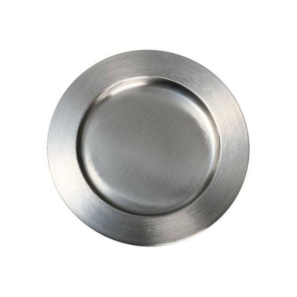Teller Edelstahl Matt Ø 14Cm Kerzenhalter Kerzenteller Untersetzer Tischdeko-image