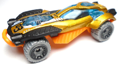 2018 HOT WHEELS SPACE DUNE-A-SOAR ASTEROID RUN #03 GOLD DIECAST 2 7/8'' CAR BLACK