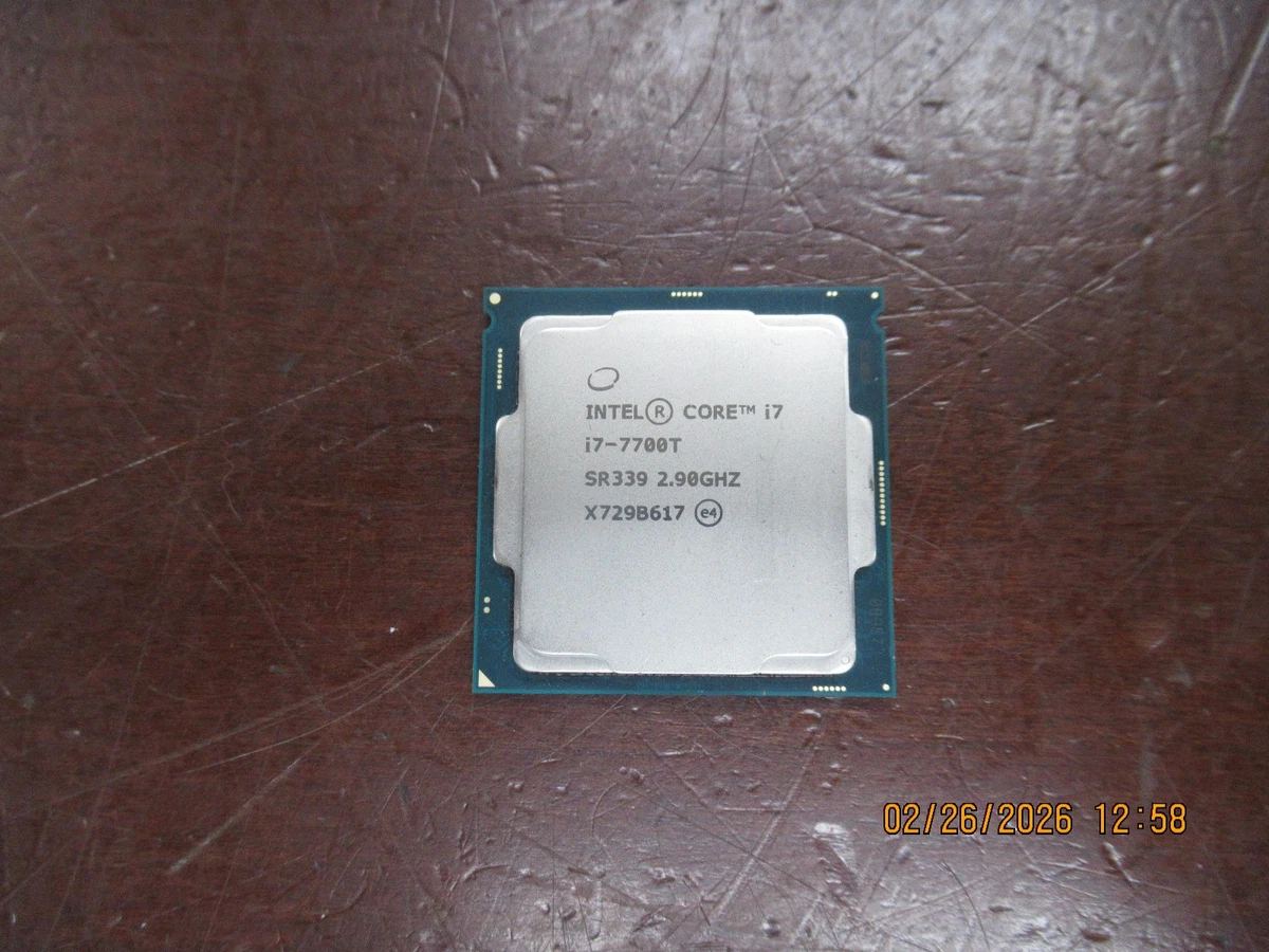 Intel Core i7-7700T Processor Model Computer Processors (CPUs) for