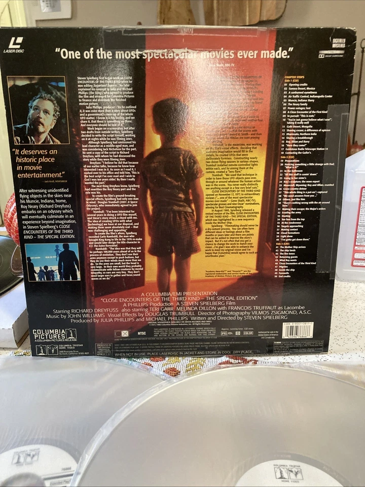 Close Encounters of the Third Kind (Laserdisc, Special Edition) - Image 3 of 3