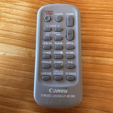 Genuine OEM Canon Remote WL-D85 Camcorder Replacement Remote sku-635