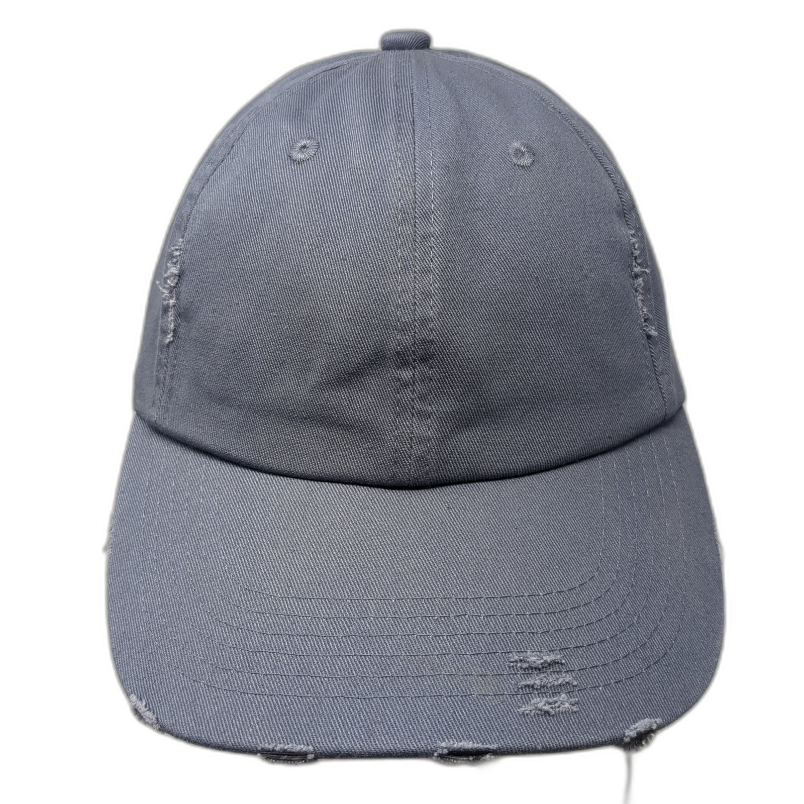 District Slideback Hat Solid Gray One Size Adjust… - image 1