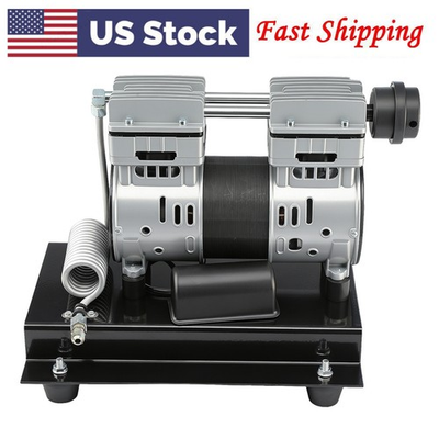 #ad #ad Air Compressor Motor 2HP Oil Free 110V 60Hz 1680RPM Max 145PSI Pressure $146.71