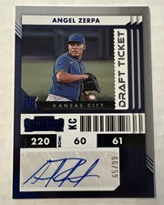 2022 Panini Contenders Optic Angel Zerpa Rookie Ticket Auto /99  #56