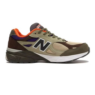 靴 New balance 990 v3 BT3 M990BT3 28.5 New Balance 990 V3 x Teddy Santis Khaki Orange M990BT3 Men's Size