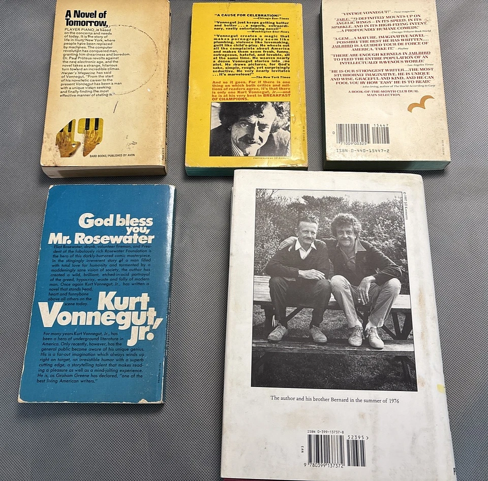 Kurt Vonnegut Book Lot of 5 Player Piano - Breakfast of Champions 4 PB - 1 HC - Image 2 of 4