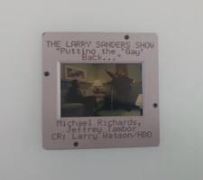 LARRY SANDERS SHOW PUTTING THE GAY BACK IN LITIGATION 1998 HBO TWO 2 35MM SLIDES