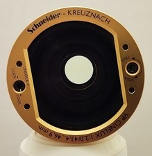 OBJECTIF CINÉMA Schneider – KREUZNACH VP CINELUX 1:2,0/43,4 ... 46,9 mm
