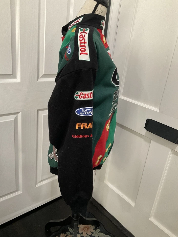 CHAQUETA DE CARRERAS FIRMADA JOHN FORCE DRAG RACING CASTOL TEAM  Foto 3 de 4