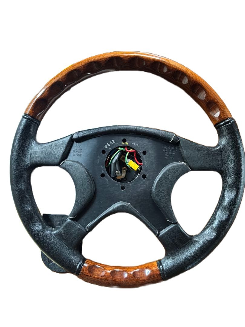 MOMOAL36 Steering Wheel タイプ038 ステアリング 本体 MOMO Olympic III Steering Wheel 360mm Wood Leather JDM Vintage