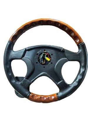 MOMO Olympic III Steering Wheel 360mm Wood Leather JDM Vintage