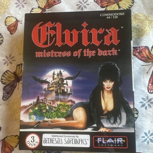 New ListingSealed Flair Software Elvira: Mistress of the Dark Commodore 64/128