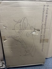 Portable Massage Table 3-Fold, 28x72 Inch, Lash Spa Bed