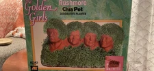 The Golden Girls Rushmore Chia Pet Decorative Planter Toynk Exclusive - NIB