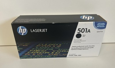 HP 501A Toner Black Q6470A Neu OVP
