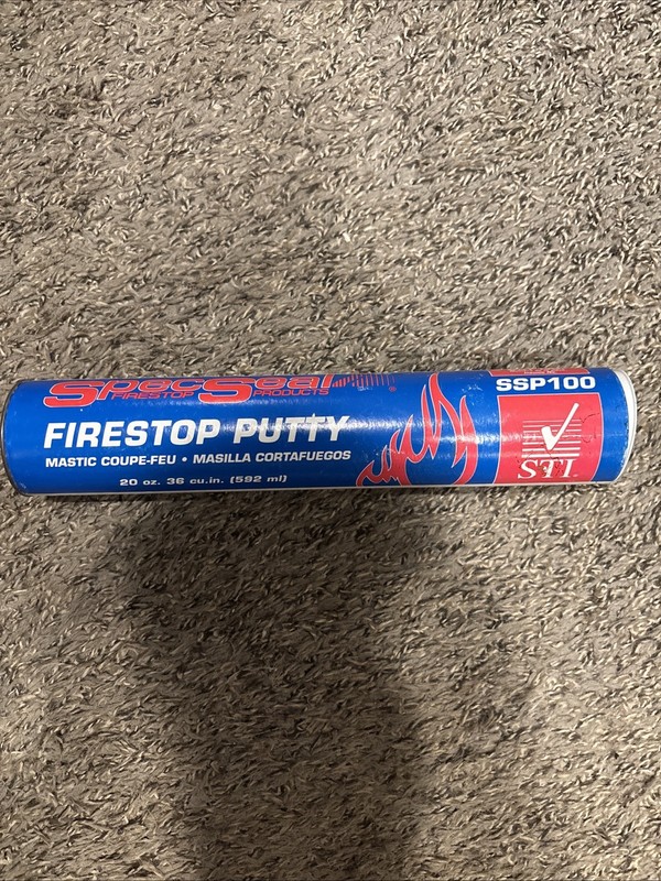 Sti Ssp100 Fire Barrier Putty,36 Cu In.,Red