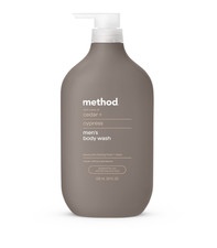 Method Men Body Wash, Cedar  Cypress, Paraben and Phthalate Free, 28 fl oz