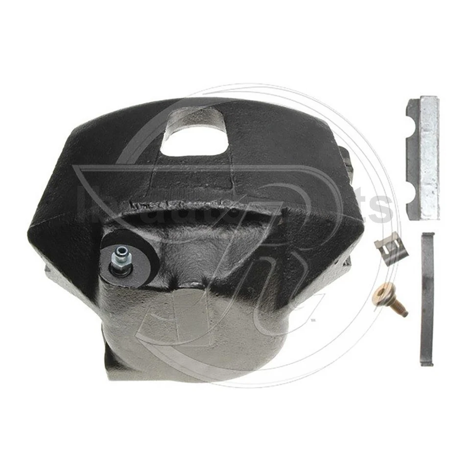 Pinza de freno delantera con mangueras lado conductor pasajero compatible con GMC C3500HD 2000 Foto 3 de 4