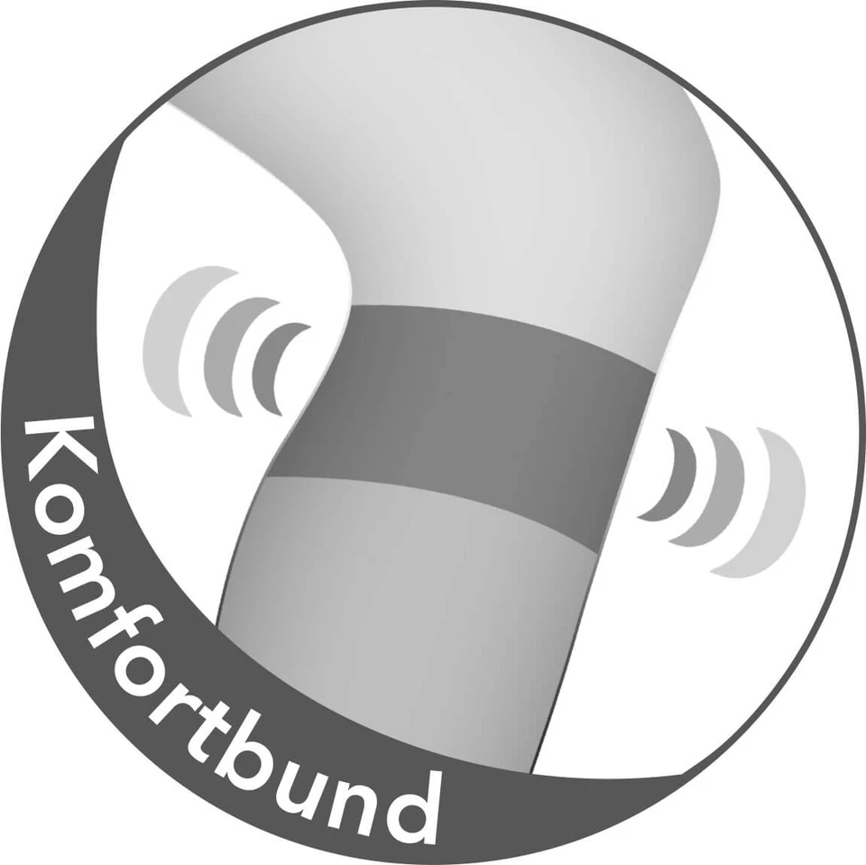 (2,98 EUR/Stk.) Janastyle Diabetiker Kniestrümpfe - 5 Paar - Universalgröße - Bild 3 von 3